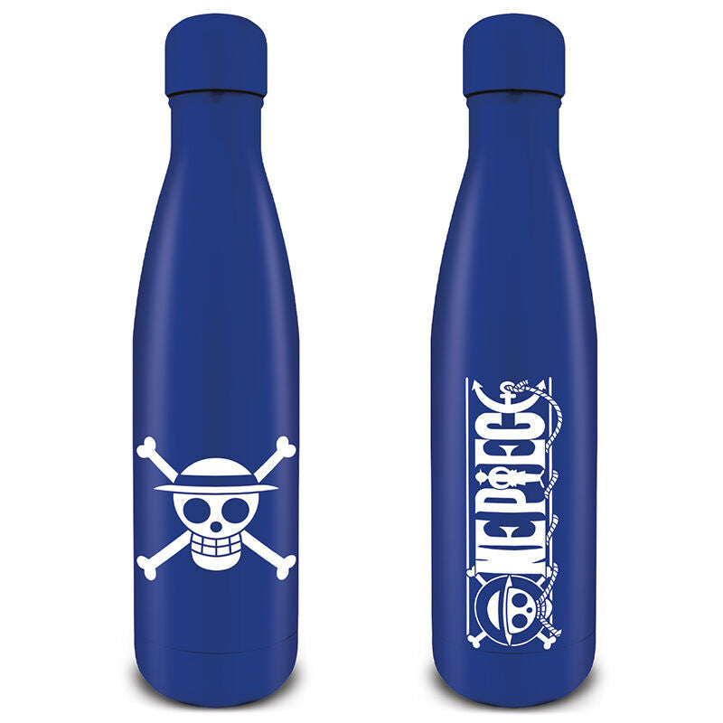 Botella metalica pyramid one piece sombrero de paja Frikytopia