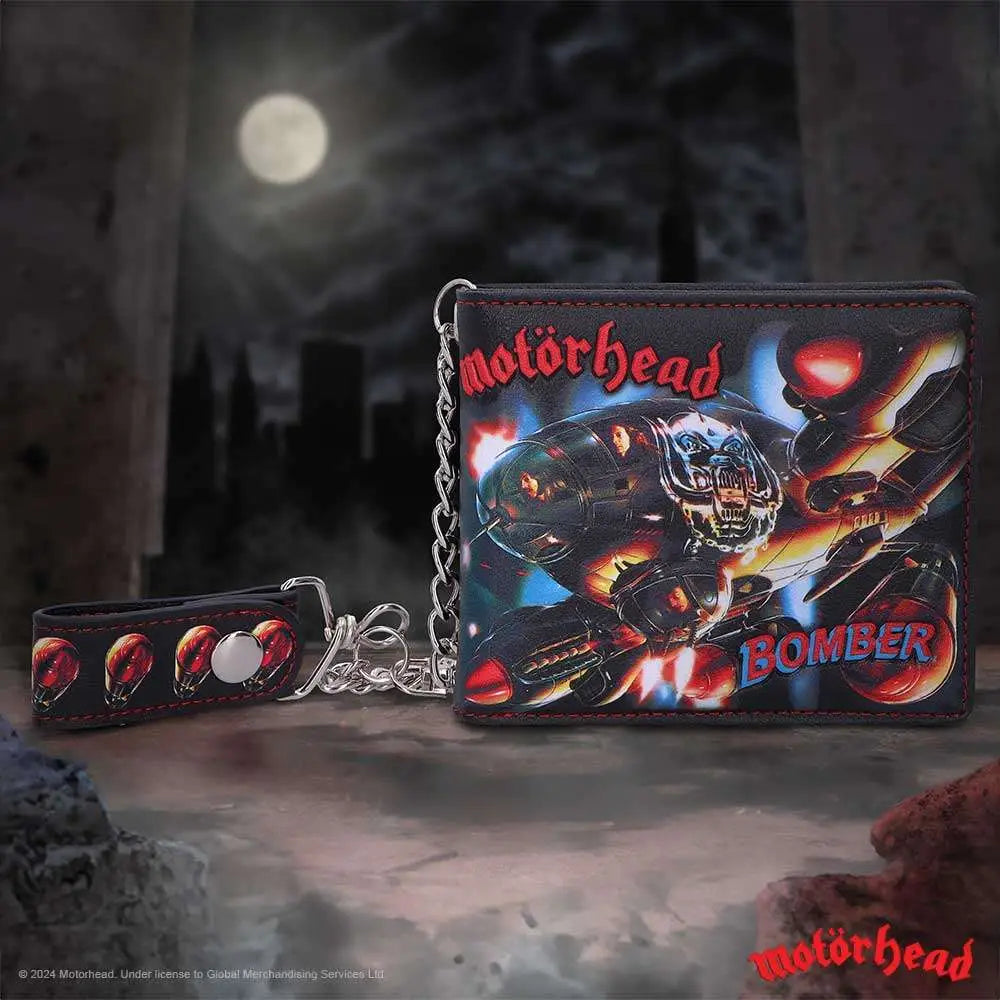 MOTORHEAD BOMBER ARTWORK Cartera