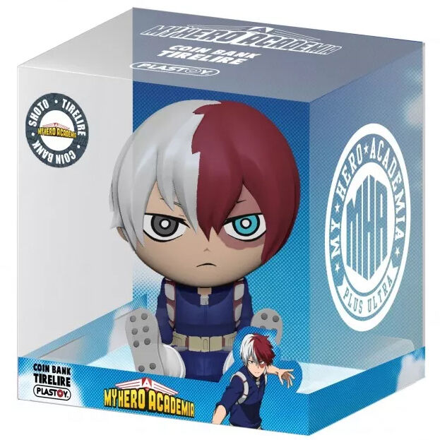 Figura hucha plastoy my hero academia shoto todoroki Frikytopia