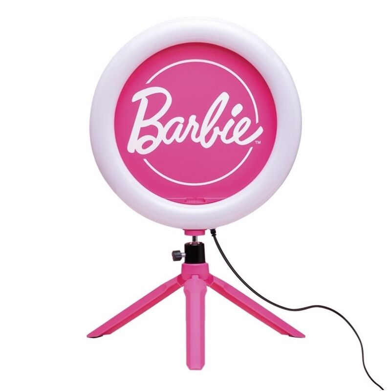 Aro de luz con tripode paladone barbie Frikytopia