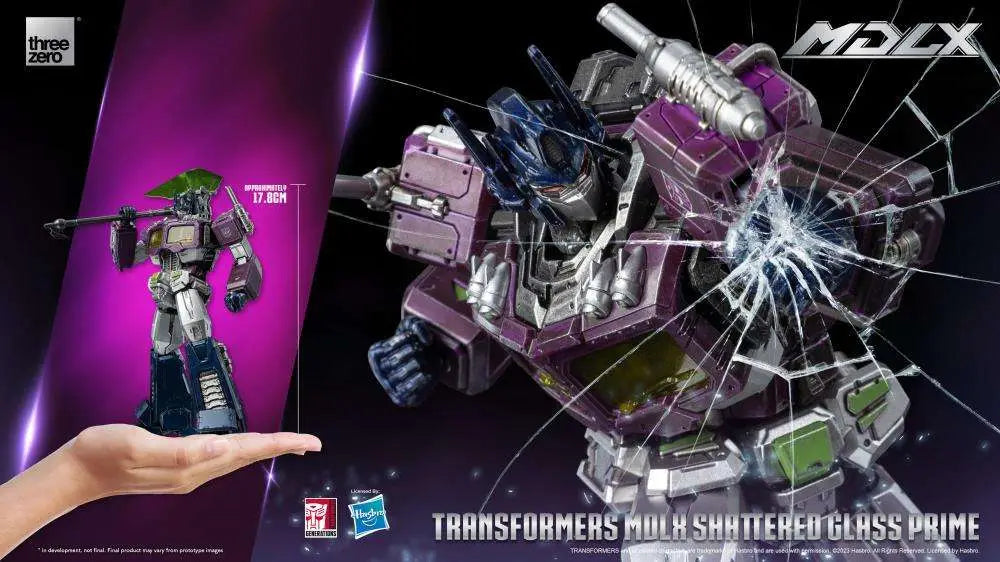 TRANSFORMERS MDLX SHATTERED Vaso OPTIMUS PRIME LTD ED AF Frikytopia