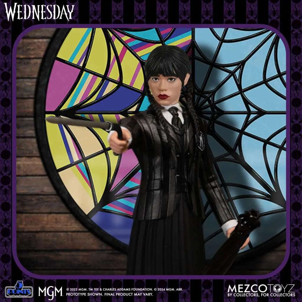 Set 2 figuras Miercoles & Enid Miercoles 9,5cm