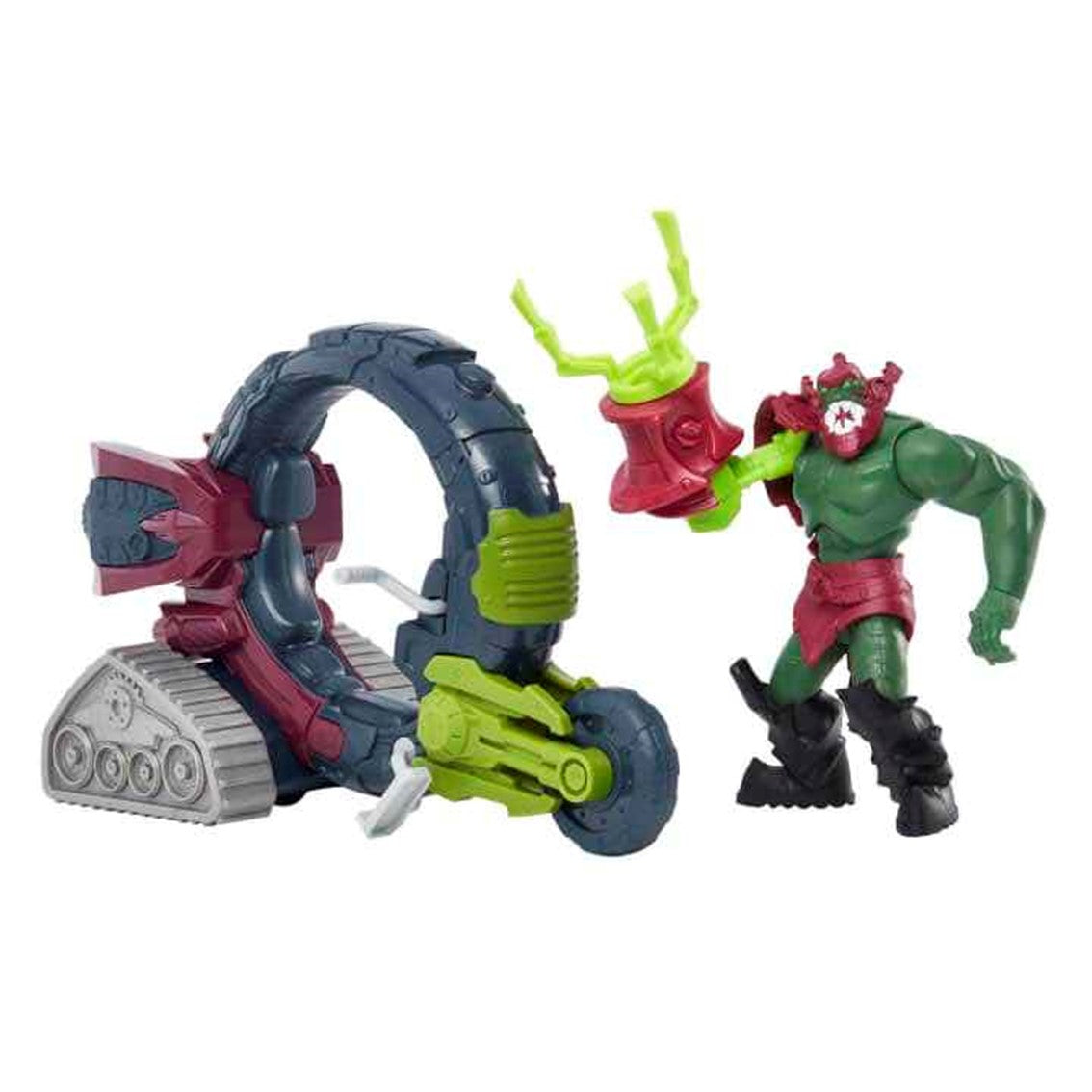 Figura mattel masters of the universe trapjaw moto Frikytopia