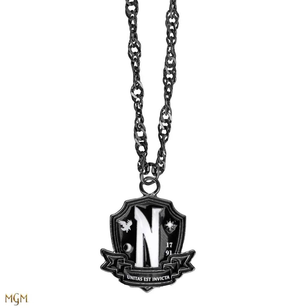 WEDNESDAY NEVERMORE ACADEMY LOCKET Collar