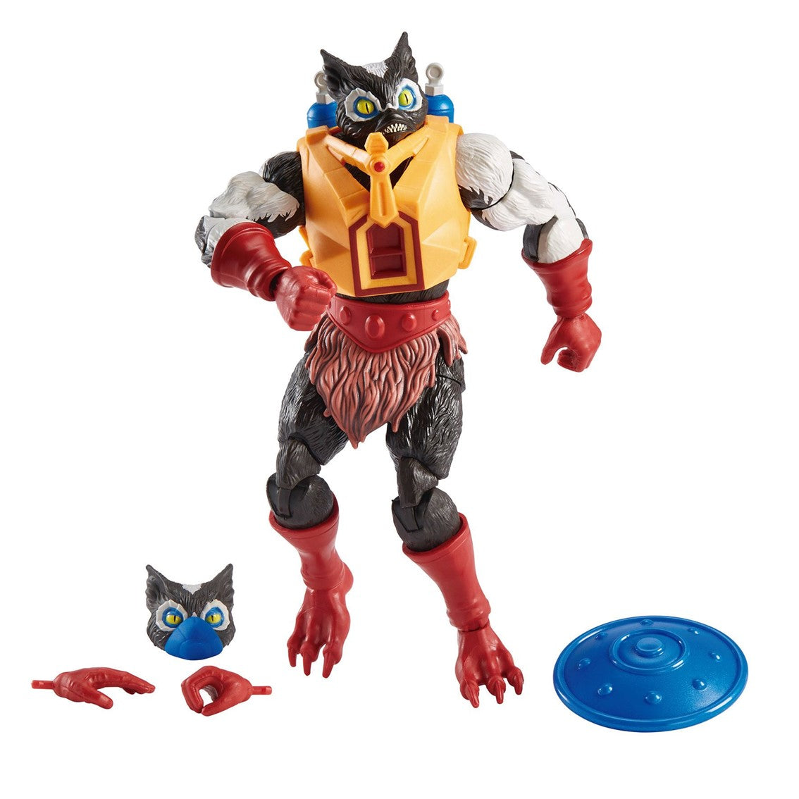 Figura mattel masters of the universe revelation animated serie skinthor