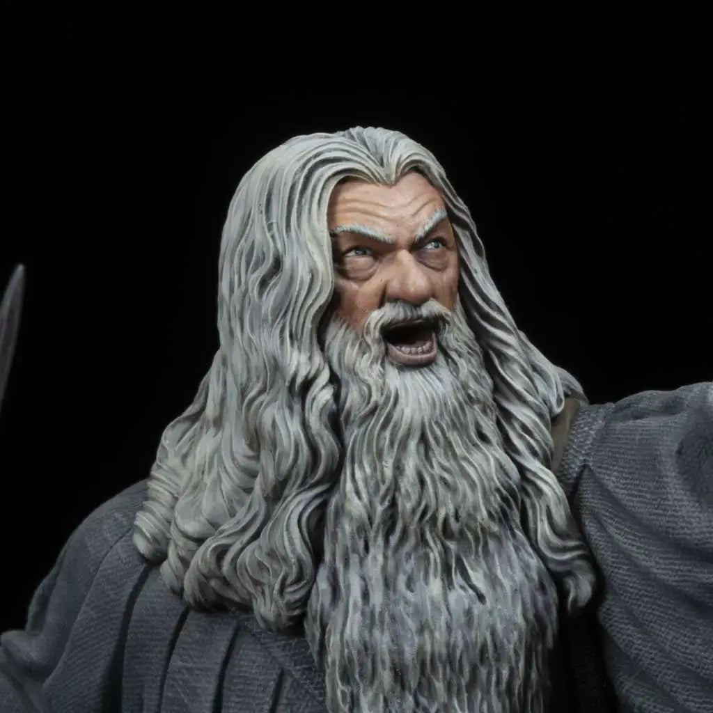Figura el senor de los anillos gandalf en moria 18cm