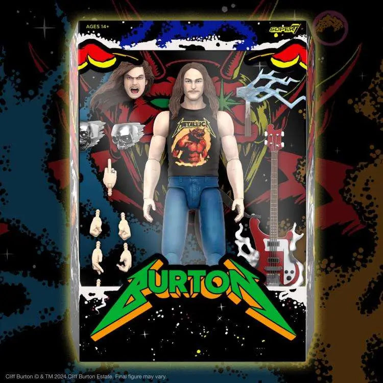 CLIFF BURTON SUPERHERO Póster ULTIMATES! ACTION Figura
