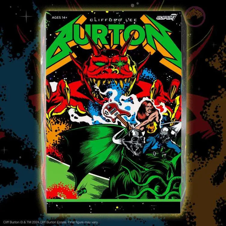 CLIFF BURTON SUPERHERO Póster ULTIMATES! ACTION Figura