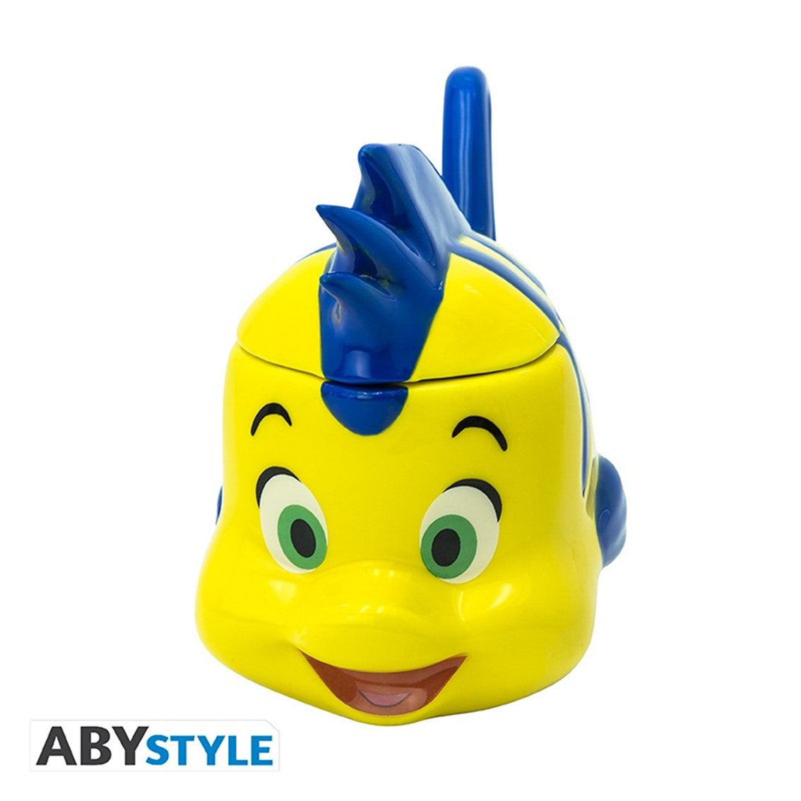 Taza 3d abystyle disney la sirenita flounder Frikytopia