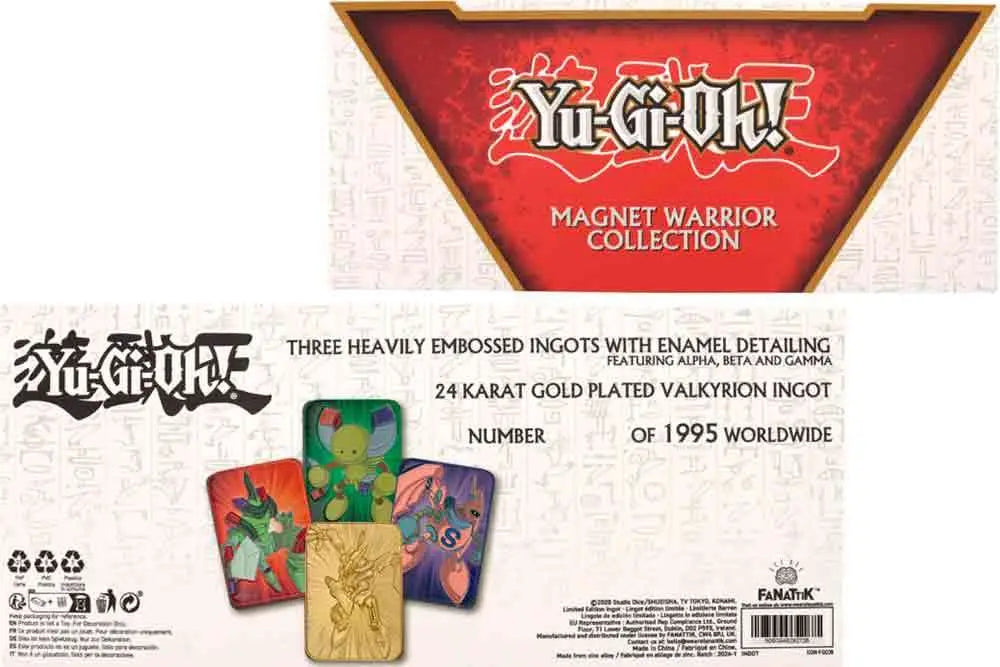 Yu-Gi-Oh! - Limited Edition Imán Warrior Ingot Set
