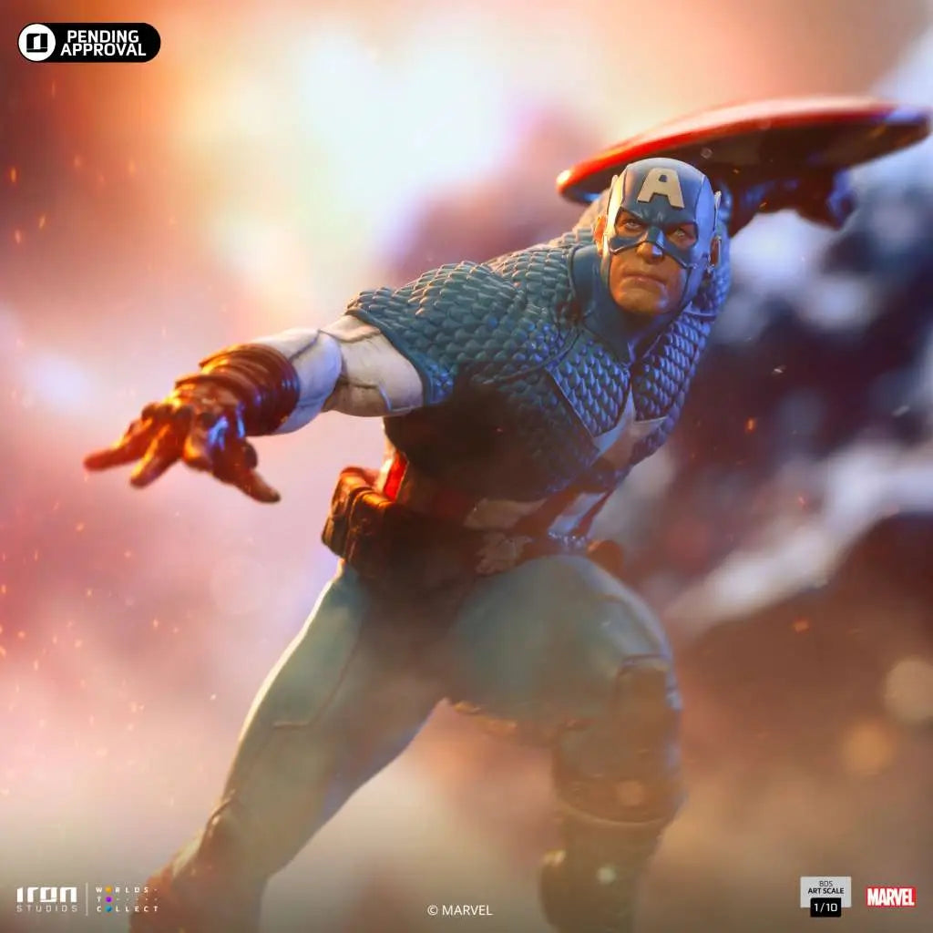 INFINITY GAUNTLET CAPTAIN AMERICA1/10 Estatua
