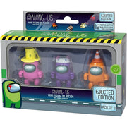Among us mini action figure 3 piezas window box