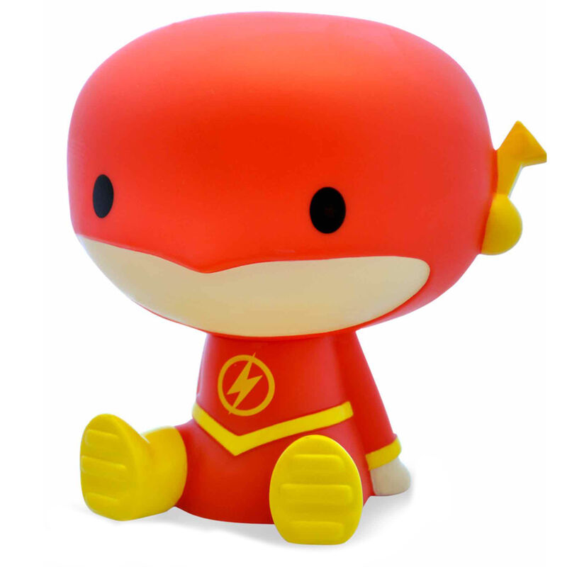 Figura plastoy dc comics liga de la justicia flash chibi