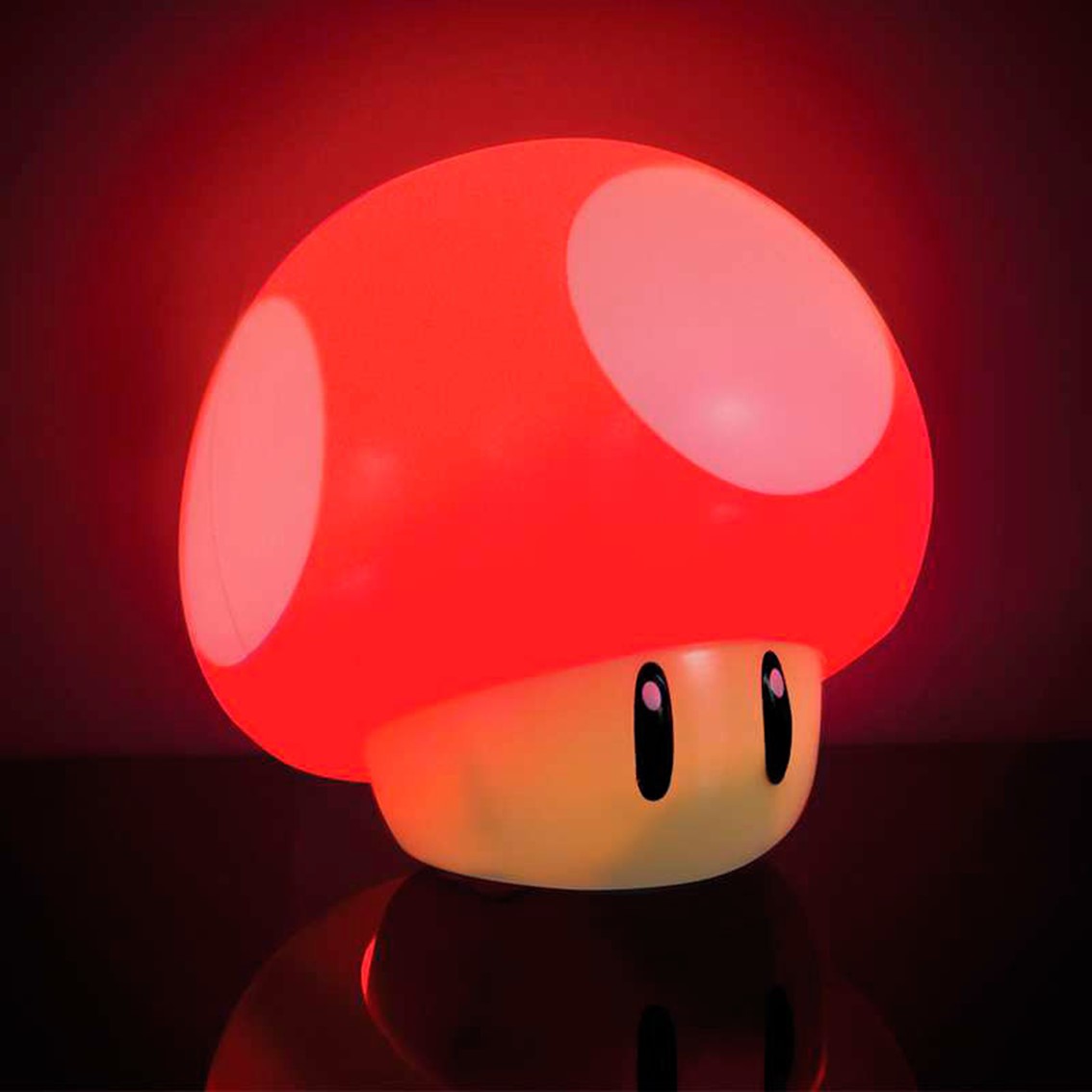 Lampara paladone super mario seta luz y sonido Frikytopia