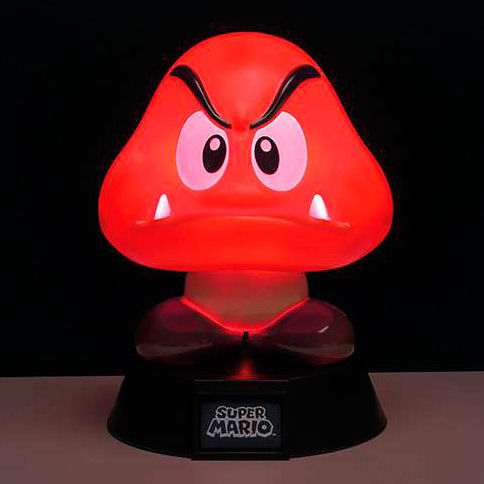 Lampara paladone icon super mario goomba Frikytopia