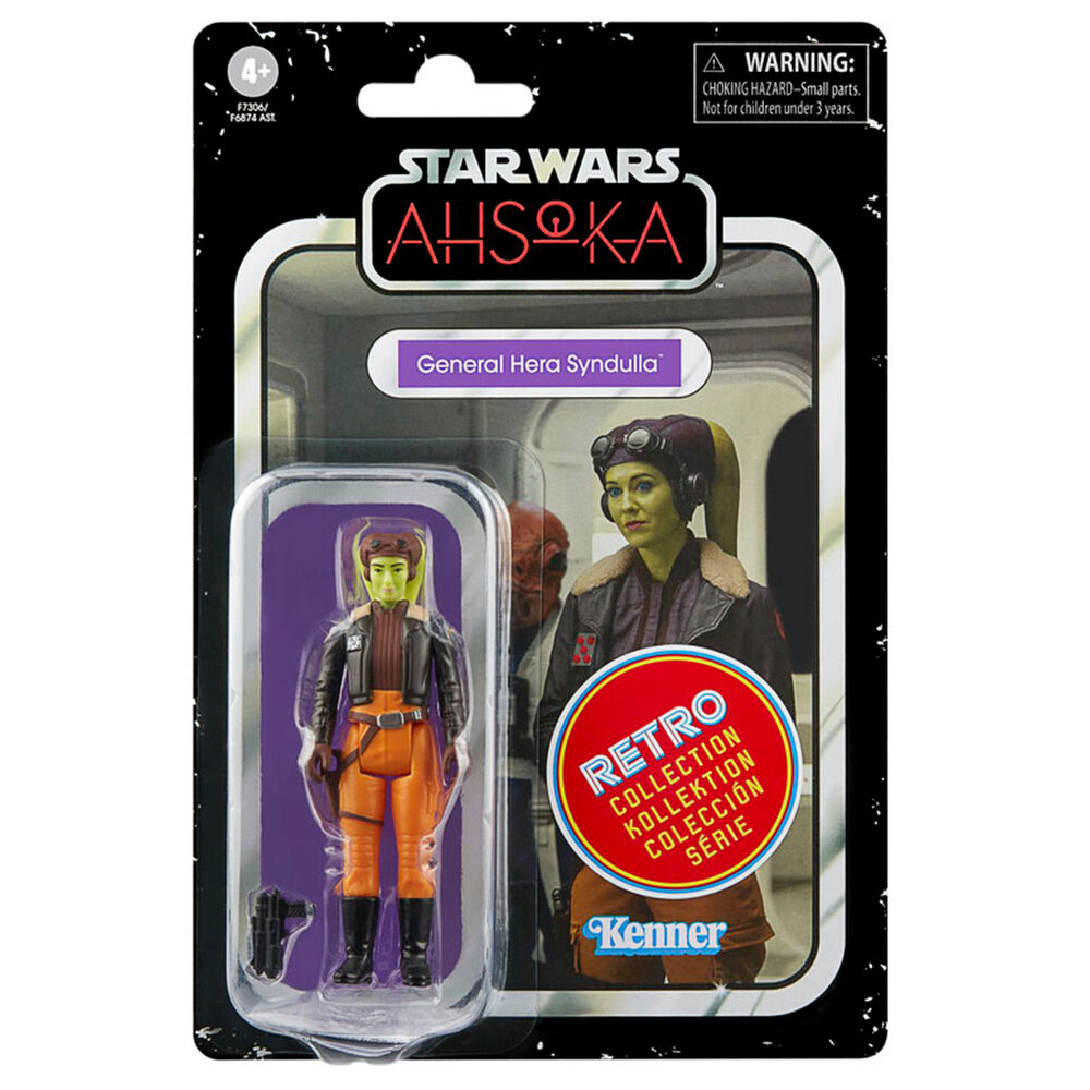 Figura hasbro star wars ahsoka retro collection general hera syndulla Frikytopia