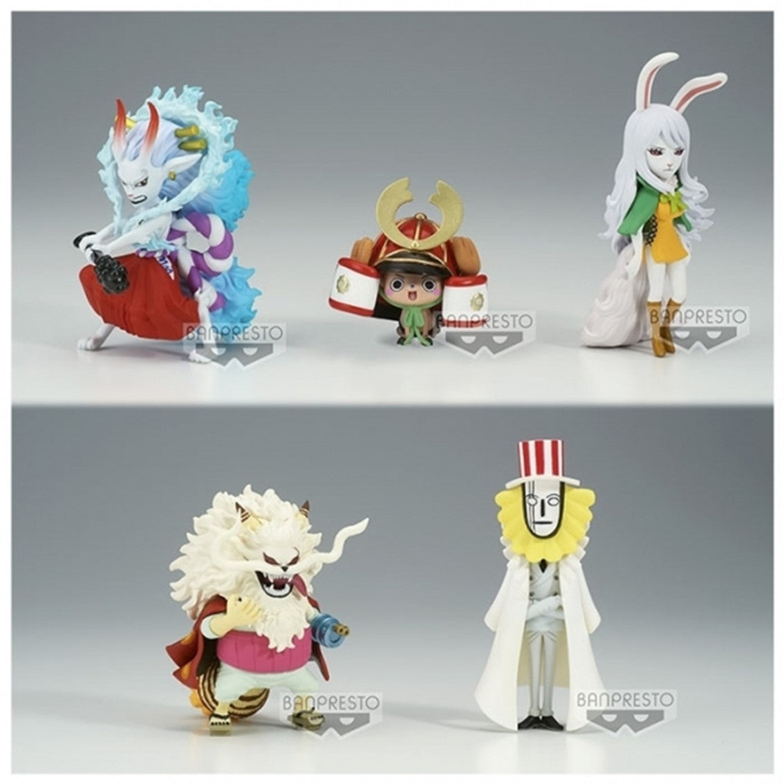 Figura banpresto one piece world collectable figure wanokuni onigashima Frikytopia