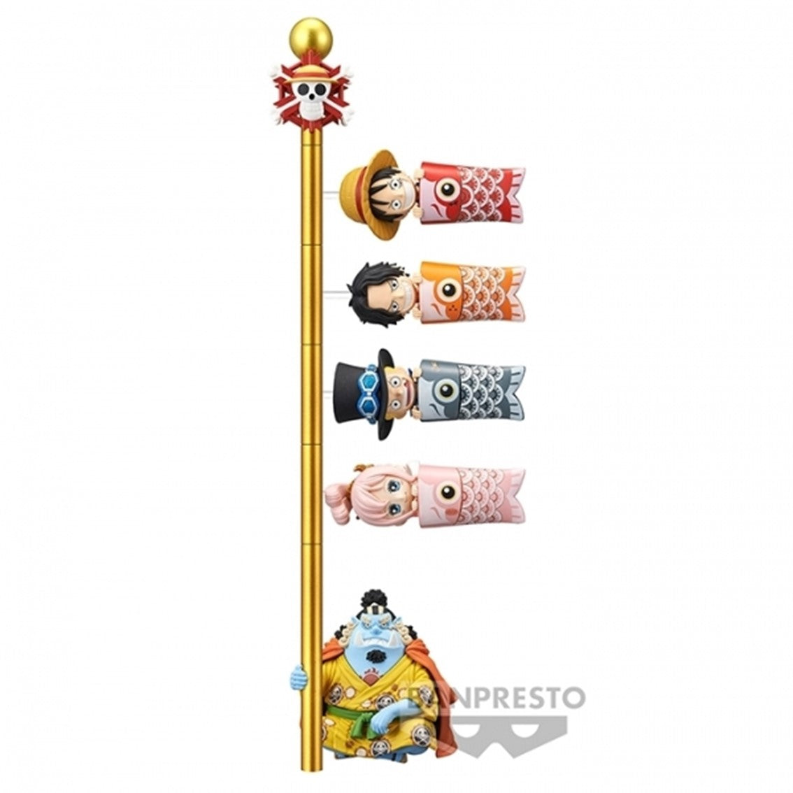 Figura banpresto one piece world collectable figure carp streamer Frikytopia