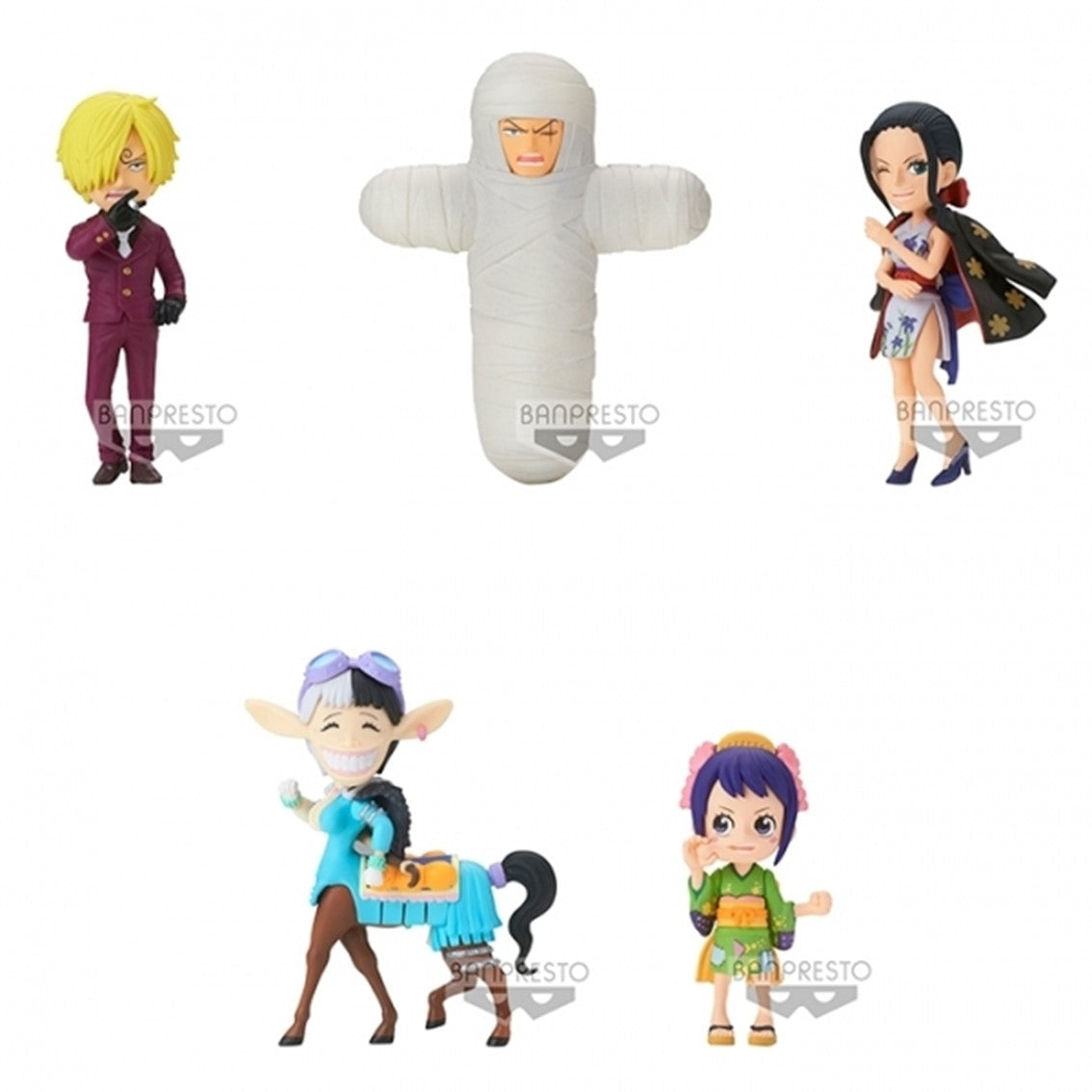 Figura banpresto one piece world collectable figure wanokuni onigashima Frikytopia