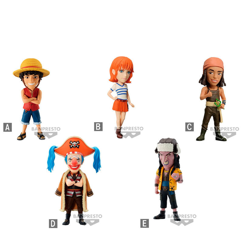 Figura banpresto one piece netflix world collectable vol 1 7cm Frikytopia
