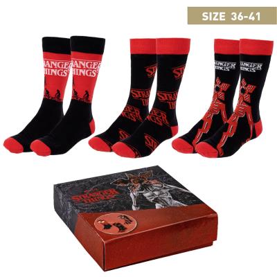 Pack calcetines 3 piezas stranger things talla 36 41