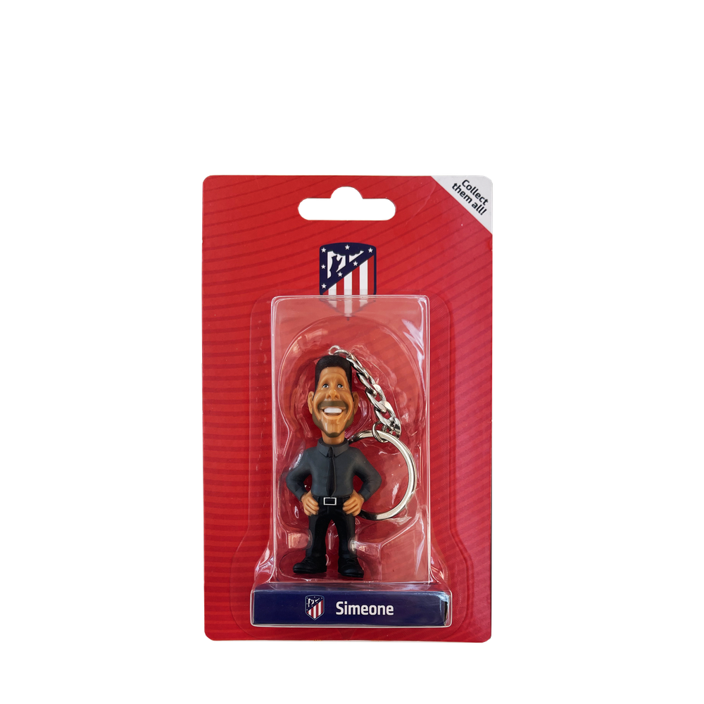Llavero minix futbol atletico de madrid simeone Frikytopia