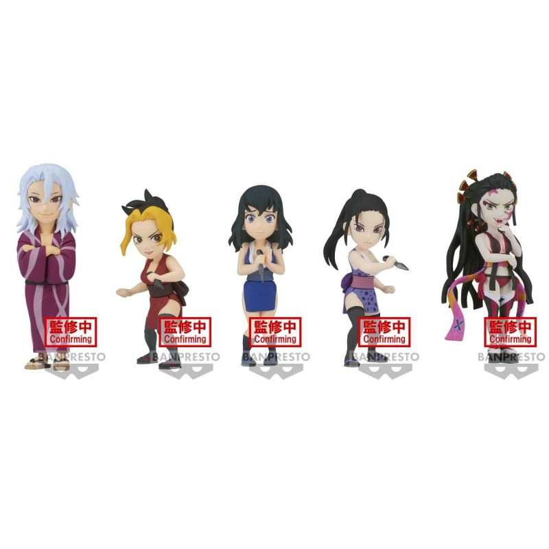 Figura banpresto world collectable demon slayer kimetsu no yaiba 1 unidad aleatoria Frikytopia