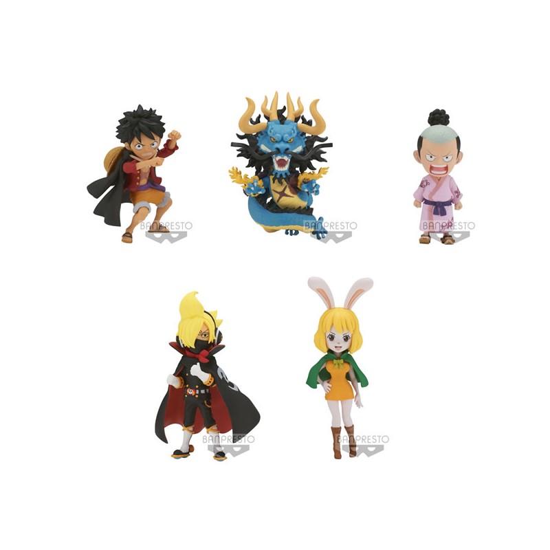 Figura banpresto one piece world collectable figure wanokuni onigashima