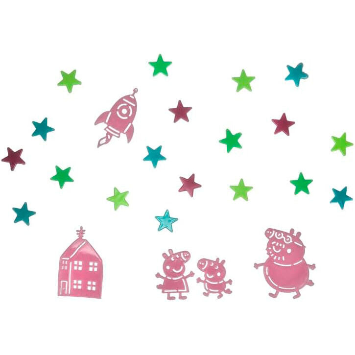 Vinilo decorativo paladone peppa pig brilla en la oscuridad Frikytopia