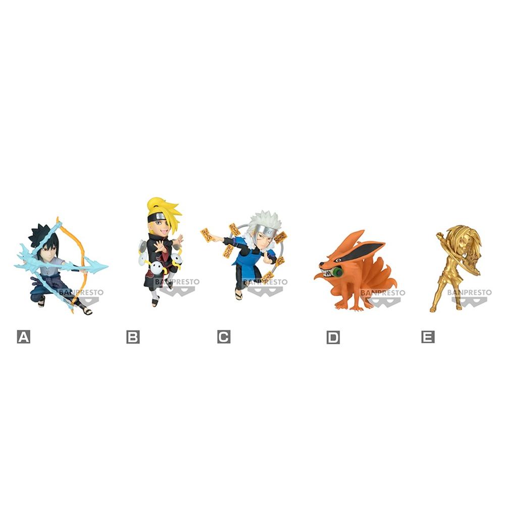 Figura banpresto naruto narutop99 world collectable figure vol 5 Frikytopia