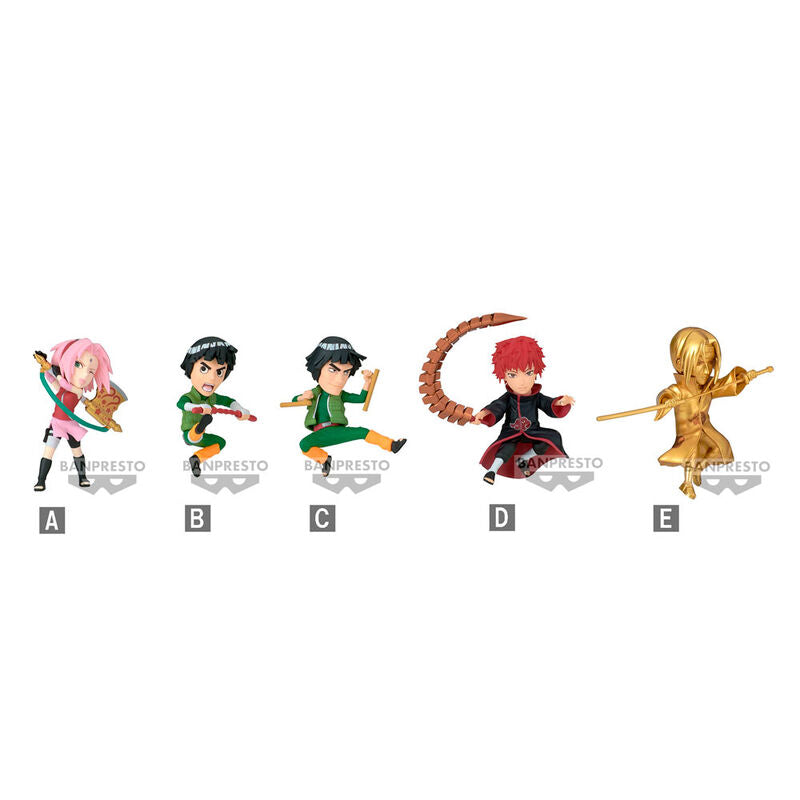 Figura banpresto naruto world collectable figure narutop99 vol 4 7cm