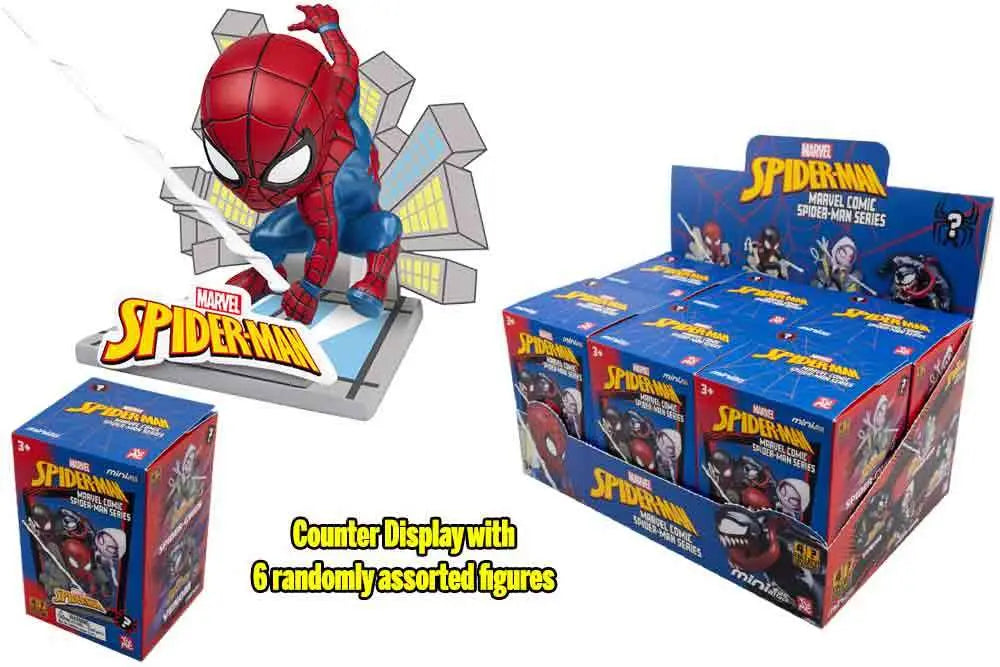 YuMe Hero Caja - Spider-Man Attack Series Display (6) Frikytopia