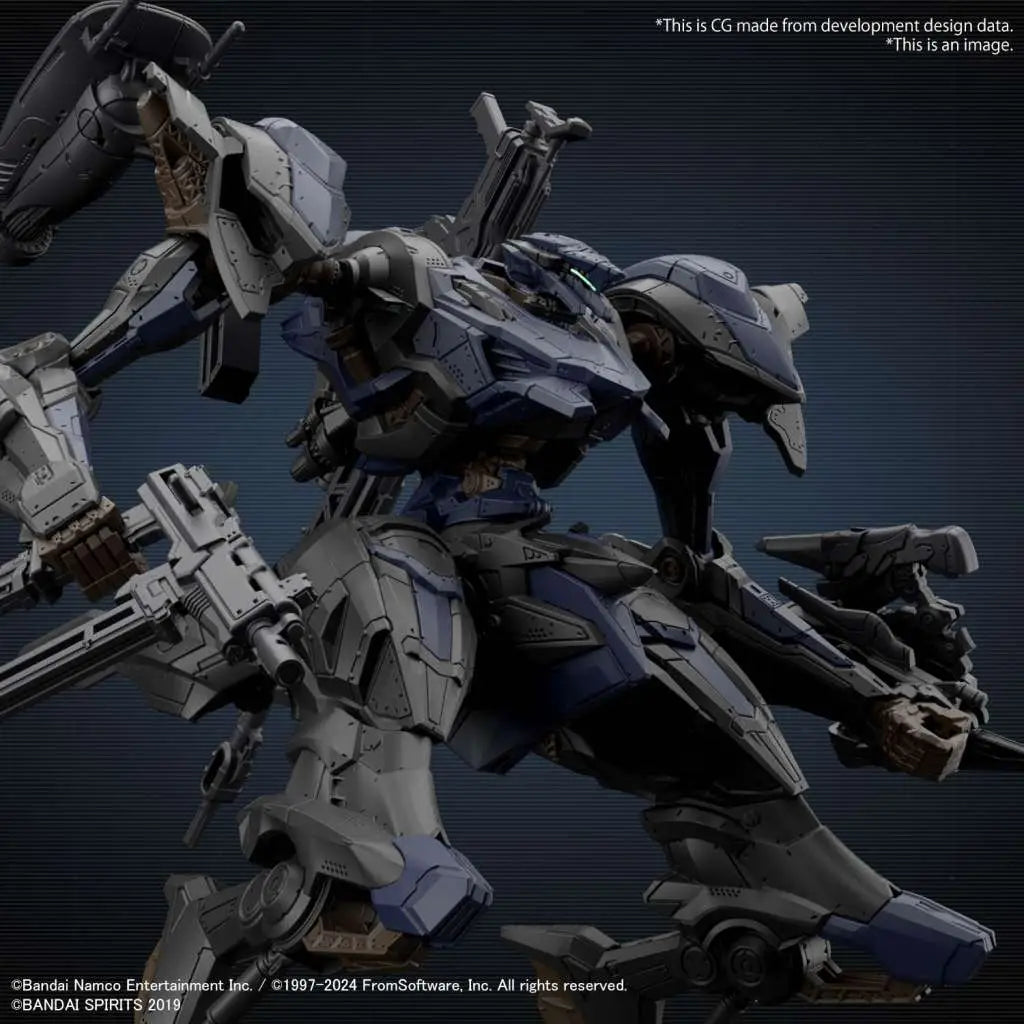 30MM ARMORED CORE VI SCHNEIDER NACHTREIHER/40E STEEL HAZE
