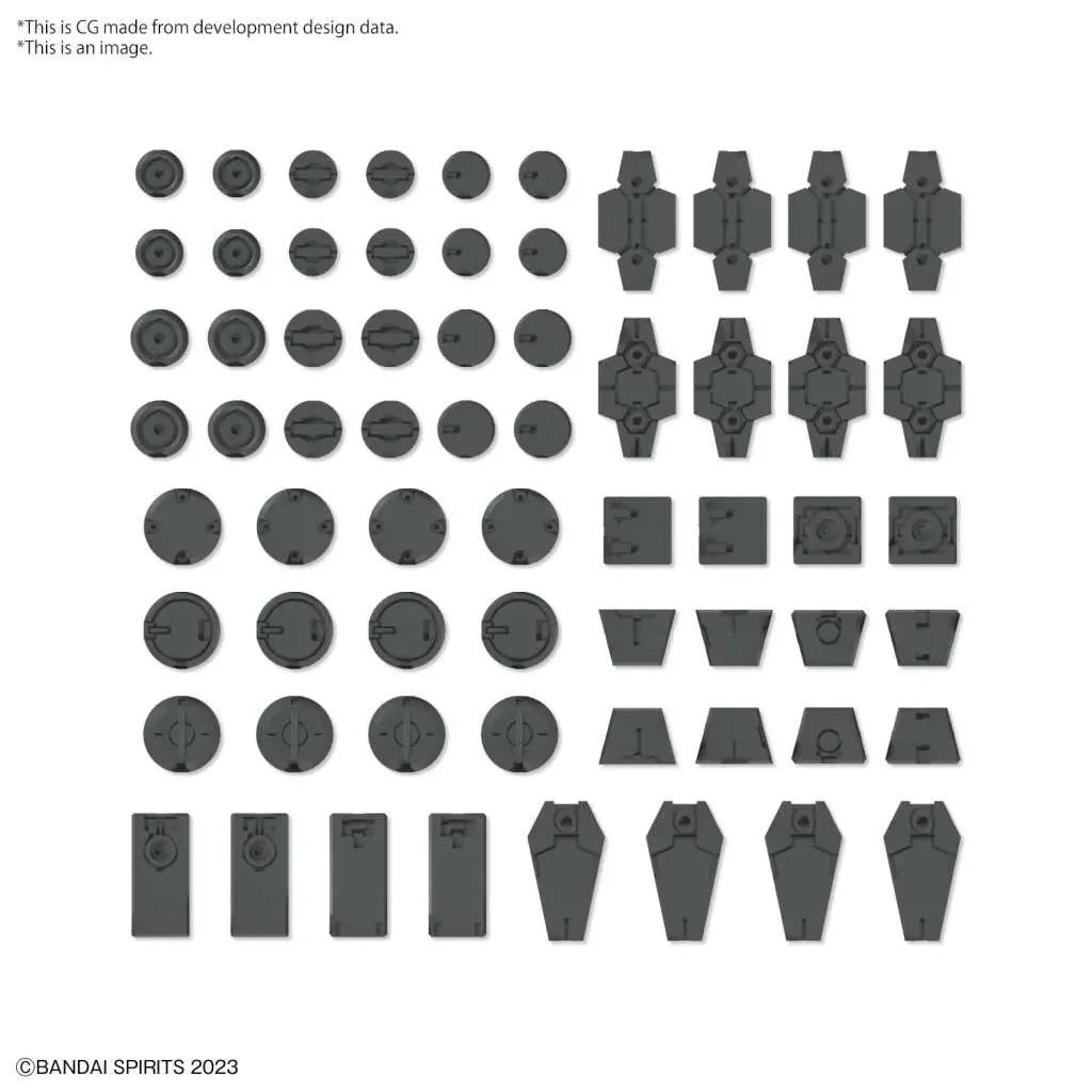 CUSTOMIZE MATERIAL DECORATION PARTS 1 GRAY Frikytopia