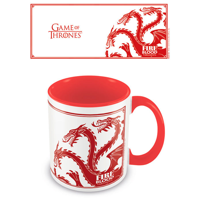 Taza pyramid juego de trono targaryen Frikytopia