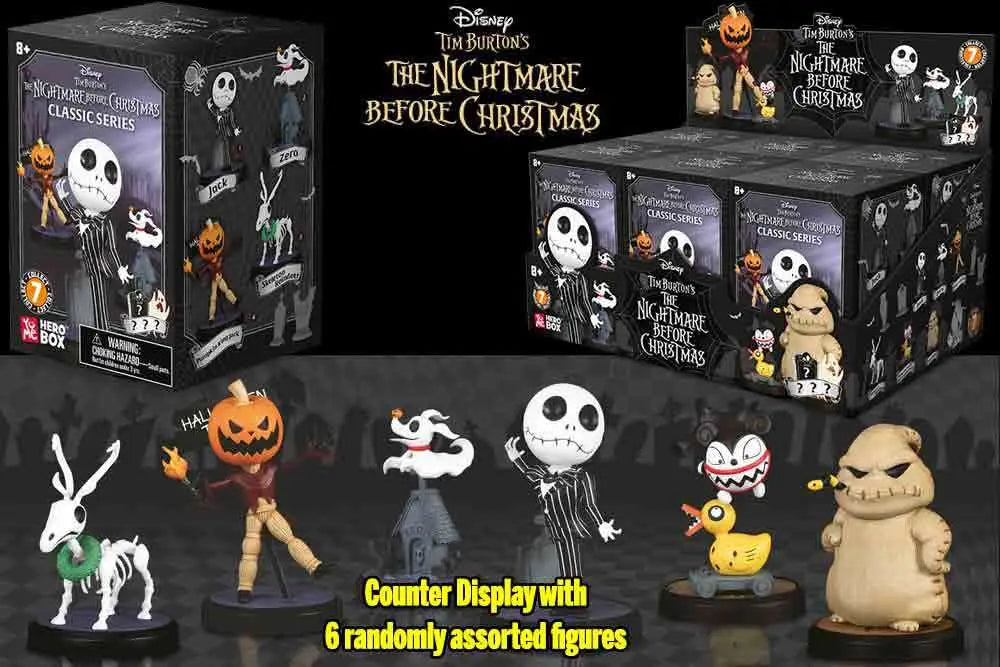 YuMe Hero Caja - The Nightmare Before Christmas Classic Series Display (6) Frikytopia