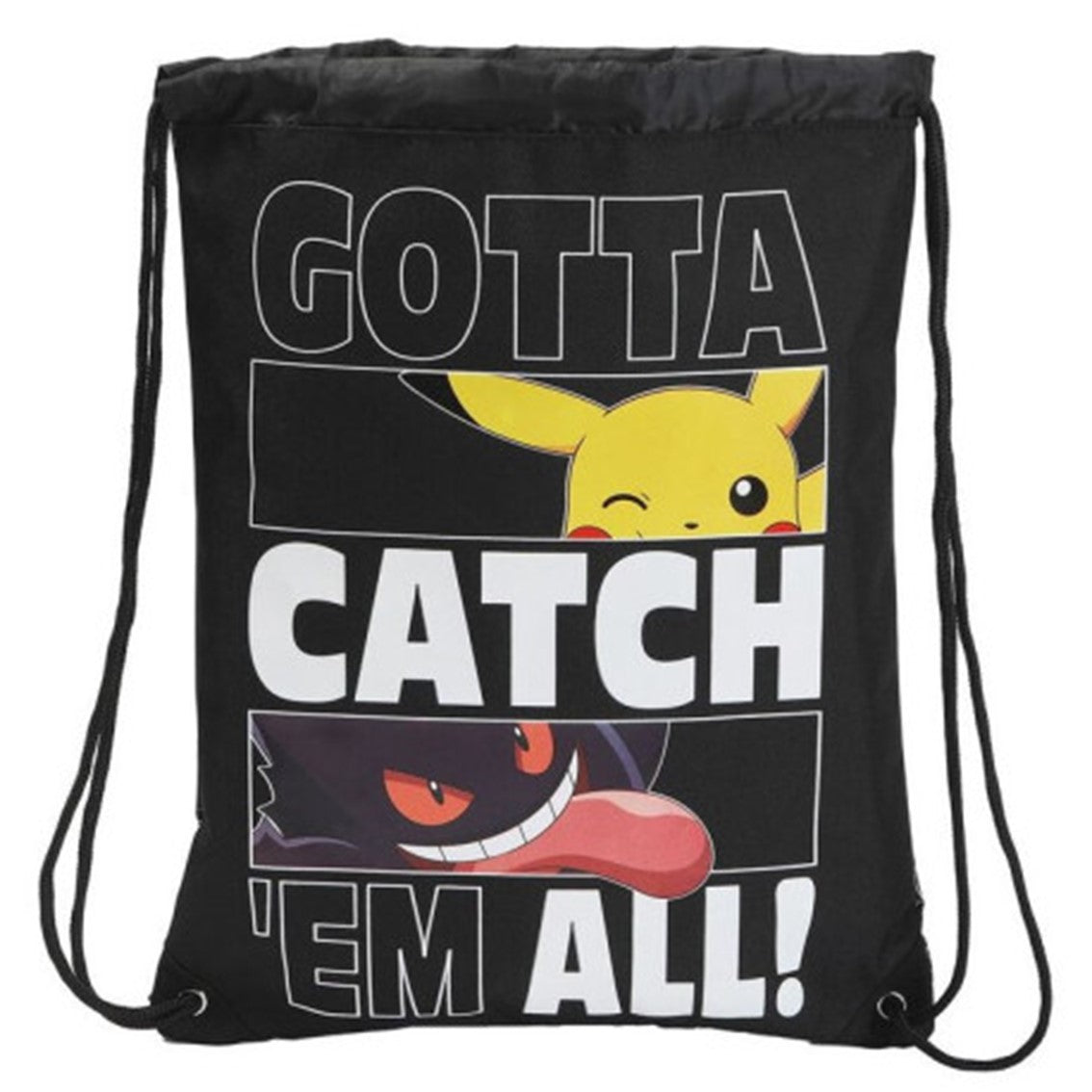 Saco mochila cyp brands pokemon gotta catch em all