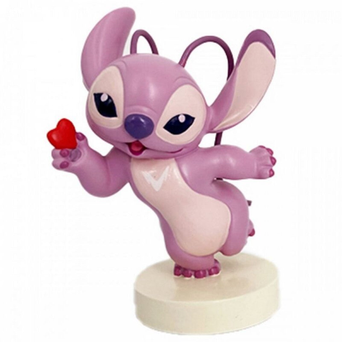 Figura enesco disney lilo stitch angel con corazon Frikytopia