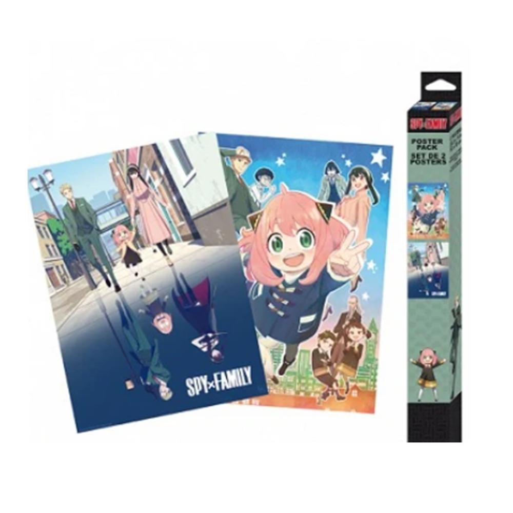 Set pack 2 poster abystyle spy x family a double family Frikytopia