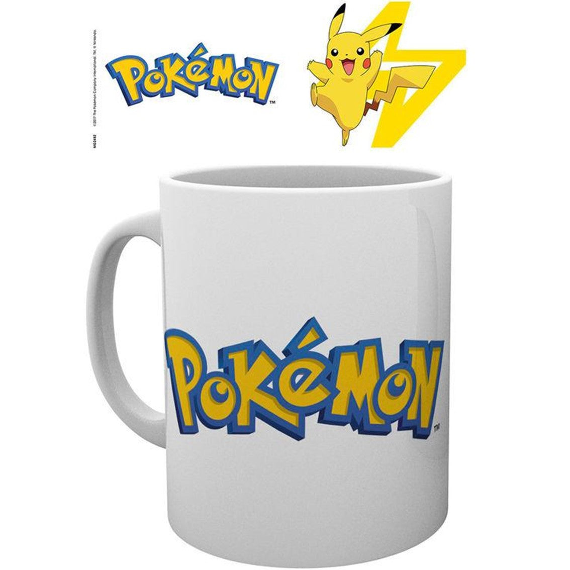 Taza 320 ml abysse pokemon logo pikachu Frikytopia