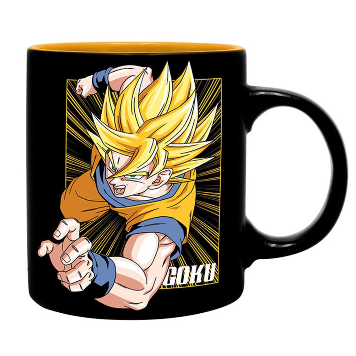 Taza 320ml dragon ball goku vegeta Frikytopia