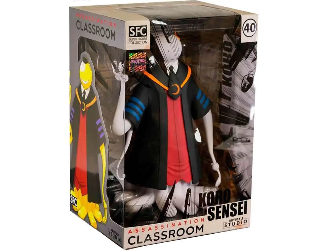 ASSASSINATION CLASSROOM KORO SENSEI WHITE SUPER Figura COLLECTION 1/10 PVC Estatua