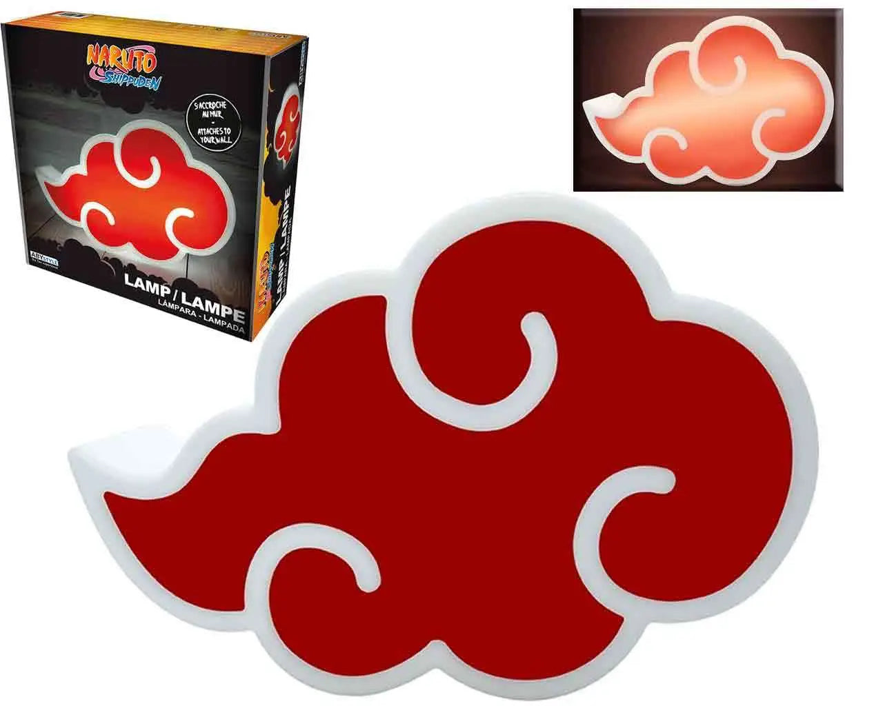 NARUTO SHIPPUDEN AKATSUKI DESK Lámpara Frikytopia