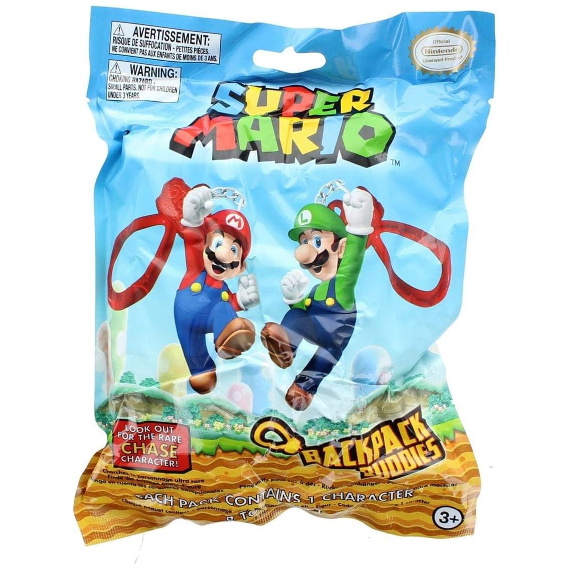 Figuras con colgante backpack budies paladone super mario Frikytopia