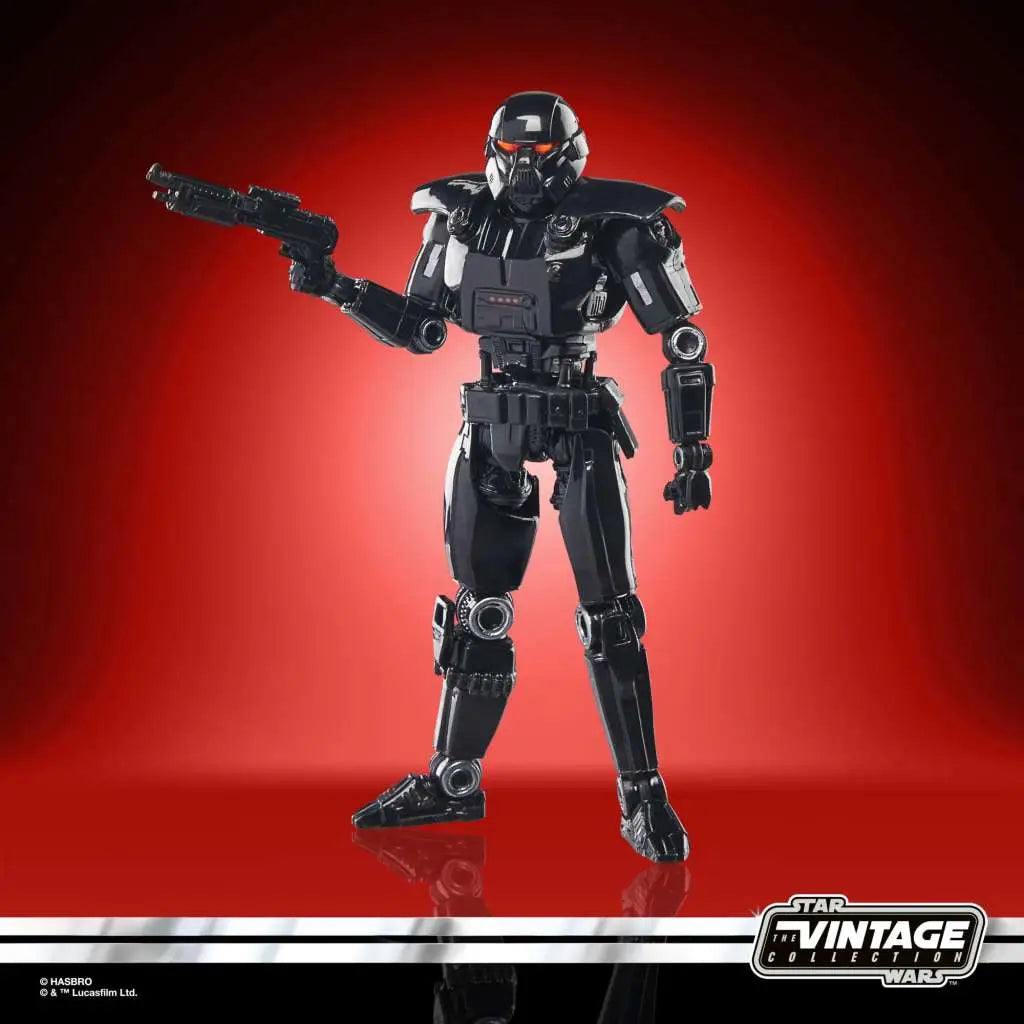 Figura hasbro star wars mandalorian vintage collection dark trooper