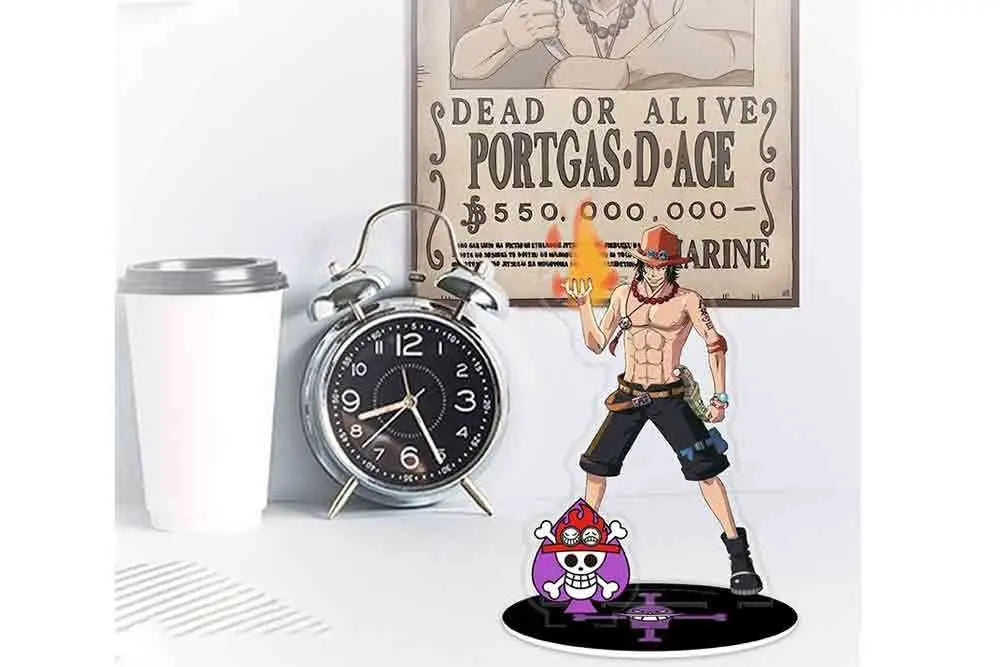 ONE PIECE PORTGAS D ACE DIORAMA EM ACRÍLICO