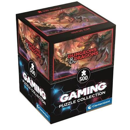 Gaming Puzle Collection - Cube500 Dungeons & Dragons: Kansaldi on Red Dragon  - Jigsaw Puzle 500 Pcs