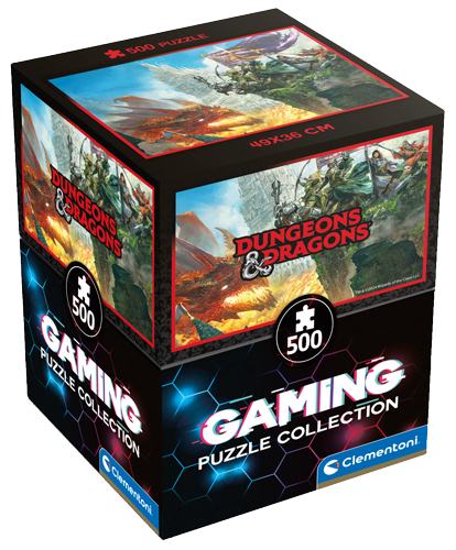 Gaming Puzle Collection - Cube500 Dungeons & Dragons: DRAGONFIRE - Jigsaw Puzle 500 Pcs