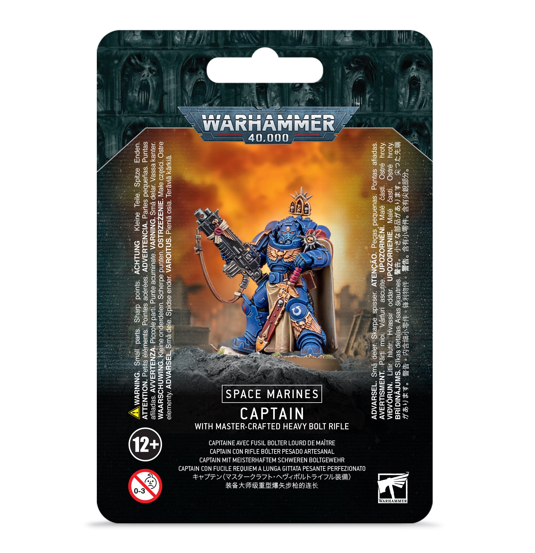 CAPTAIN CON RIFLE BÓLTER PESADO ARTESANL