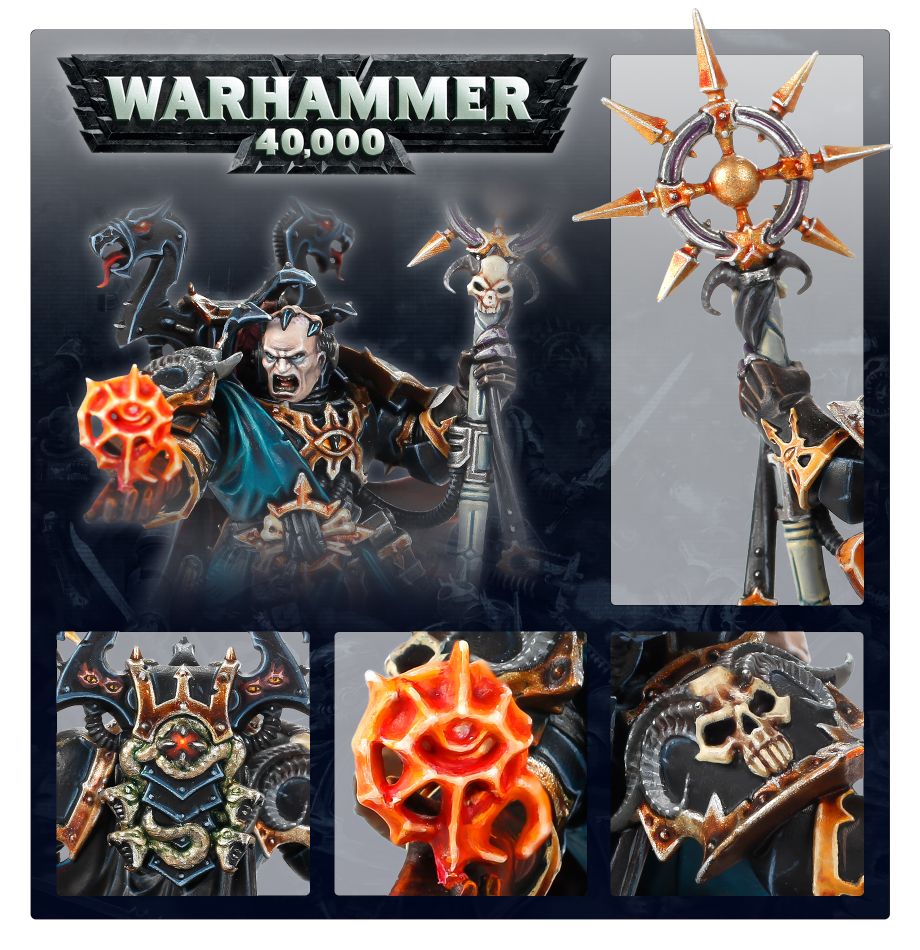 CHAOS SPACE MARINES: HECHICERO